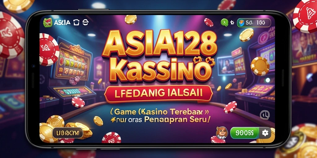 Tampilan gameplay seru dari ASIA128 dengan berbagai permainan Kasino.