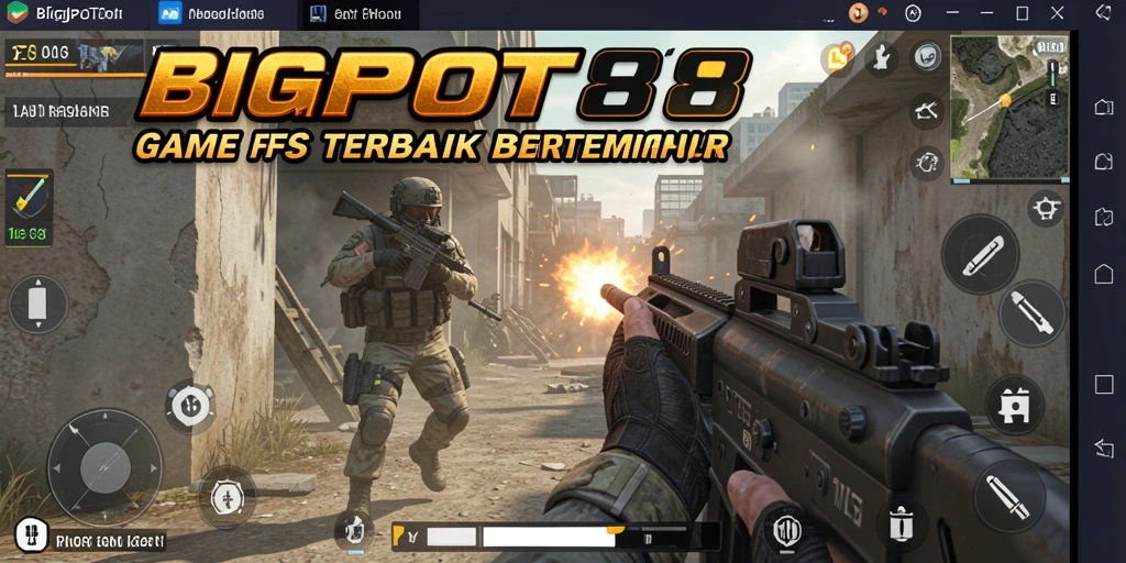 Gameplay intens dari BIGPOT88 menampilkan aksi FPS yang mengesankan.