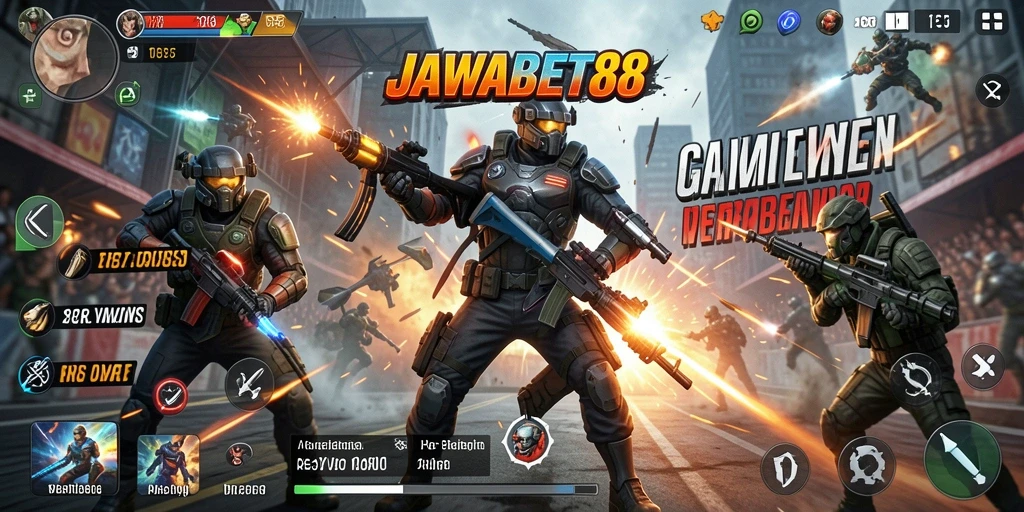 Gameplay mendebarkan dari JAWABET88 yang penuh aksi.