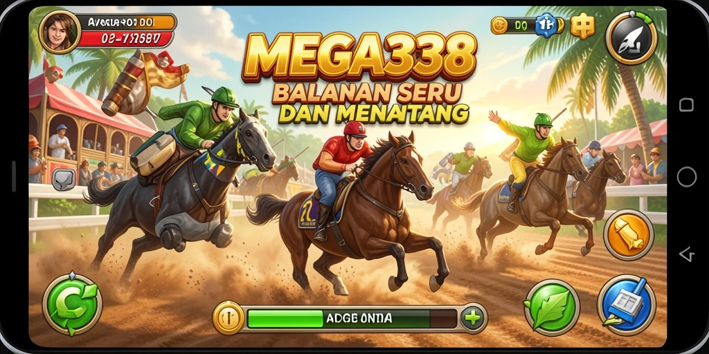 Gameplay balapan mendebarkan di <strong>MEGA338</strong>
