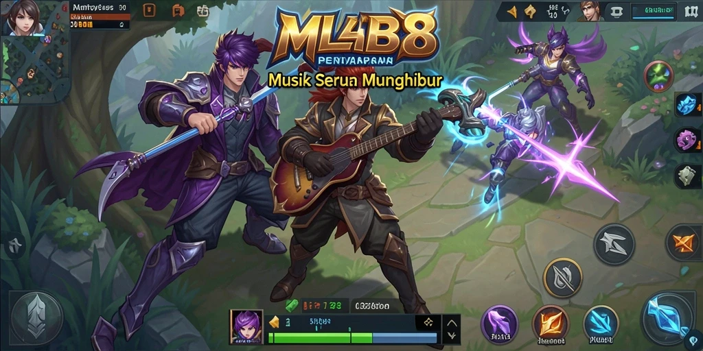 Tampilan gameplay <strong>MLBB8</strong> yang dinamis dan penuh warna.