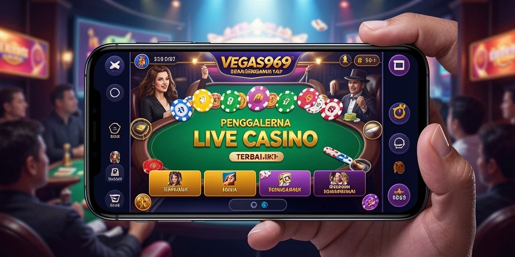 Tampilan gameplay Live Casino yang menarik dan interaktif.