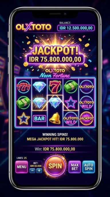 Pengguna sedang mencari aplikasi di olxtoto.